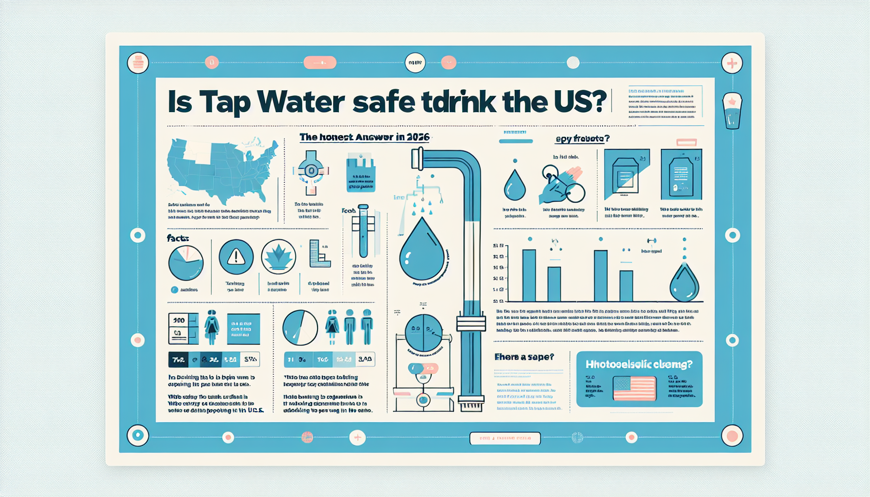 is tap water safe to drink in the US infographic
