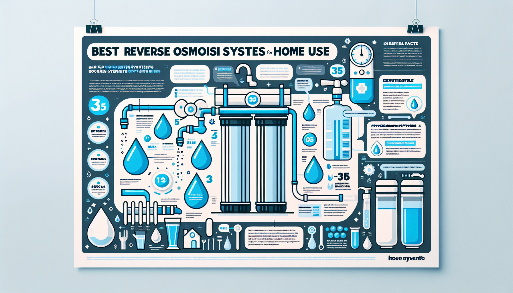 best reverse osmosis systems for home infographic
