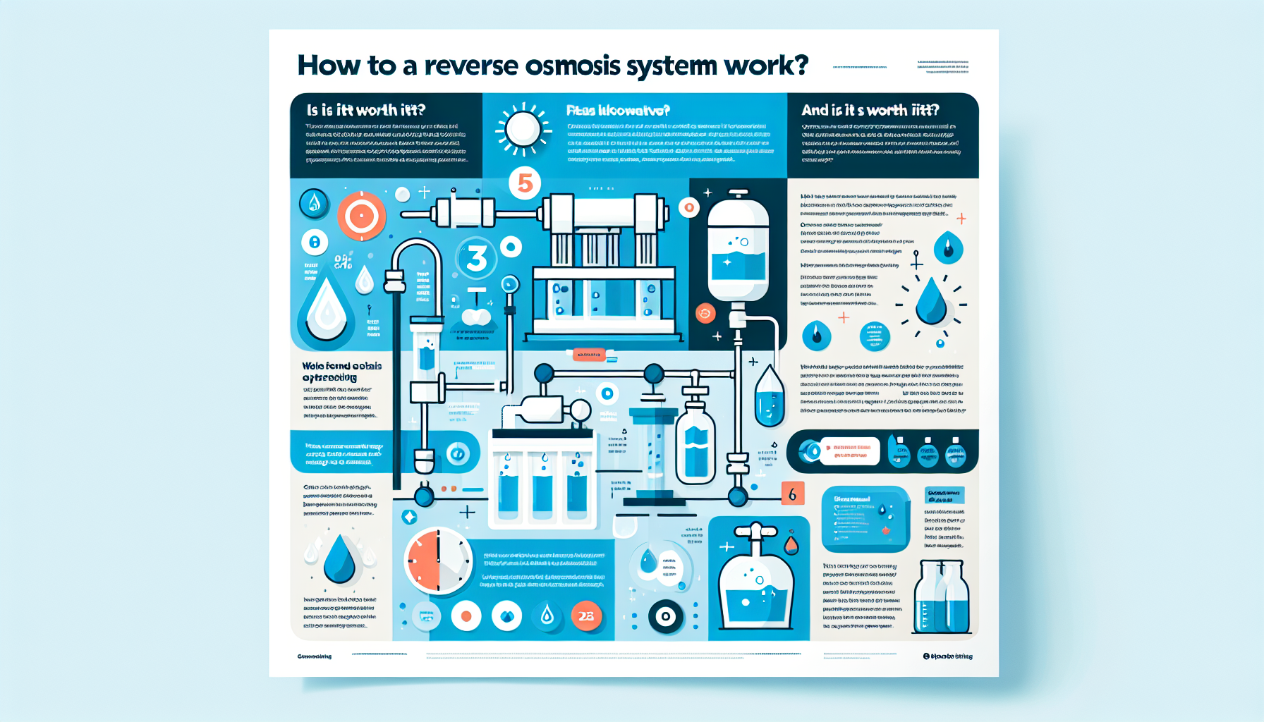 reverse osmosis system infographic