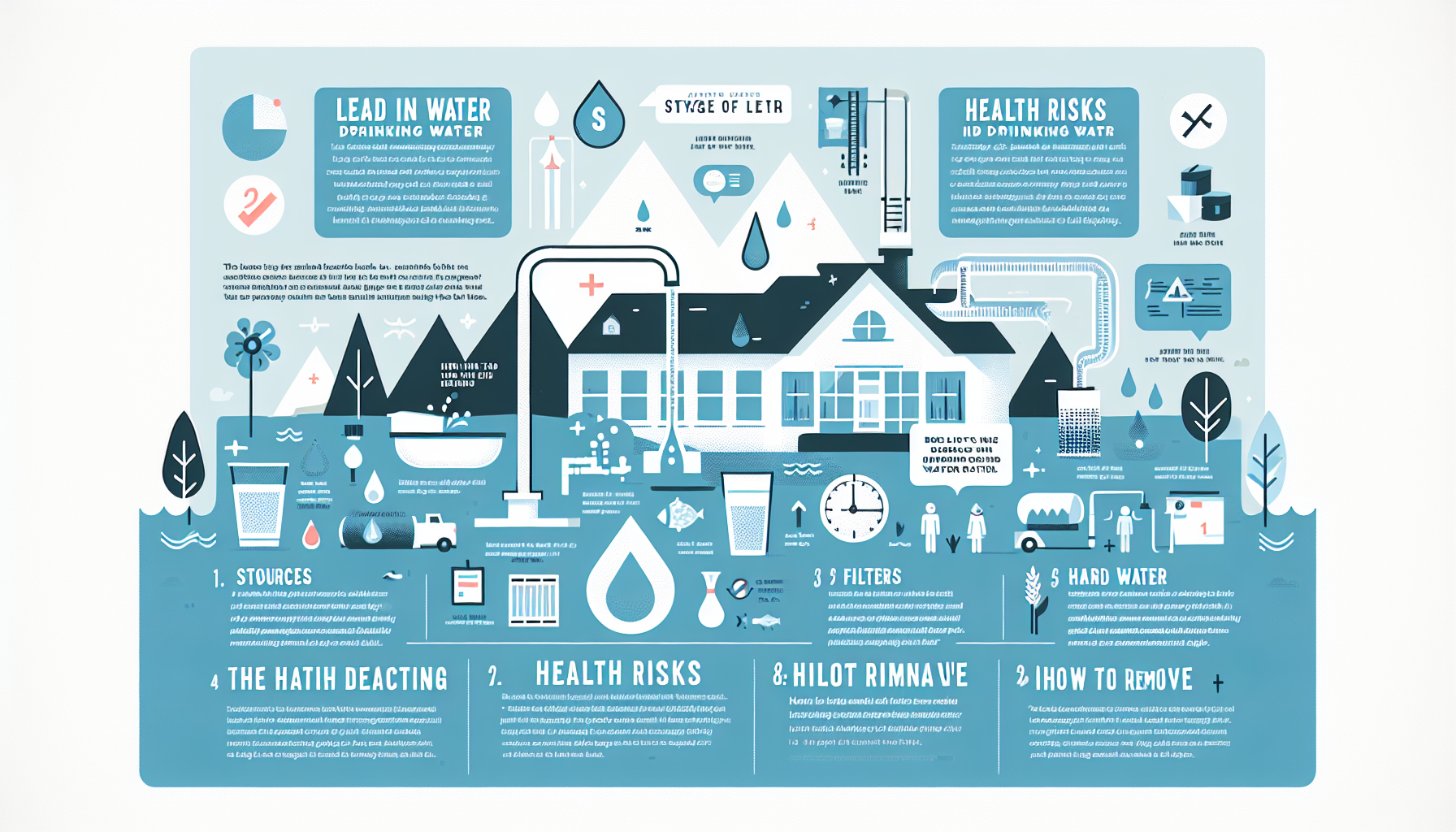 lead in drinking water infographic
