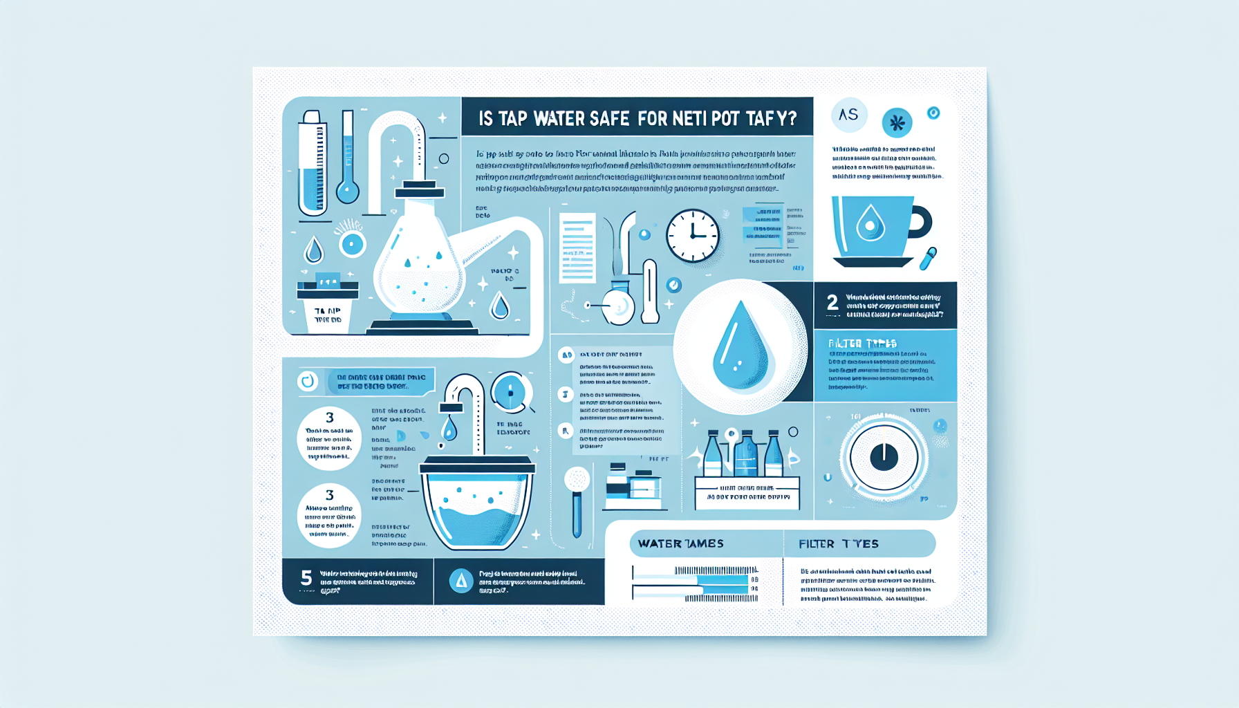 tap water neti pot safety infographic