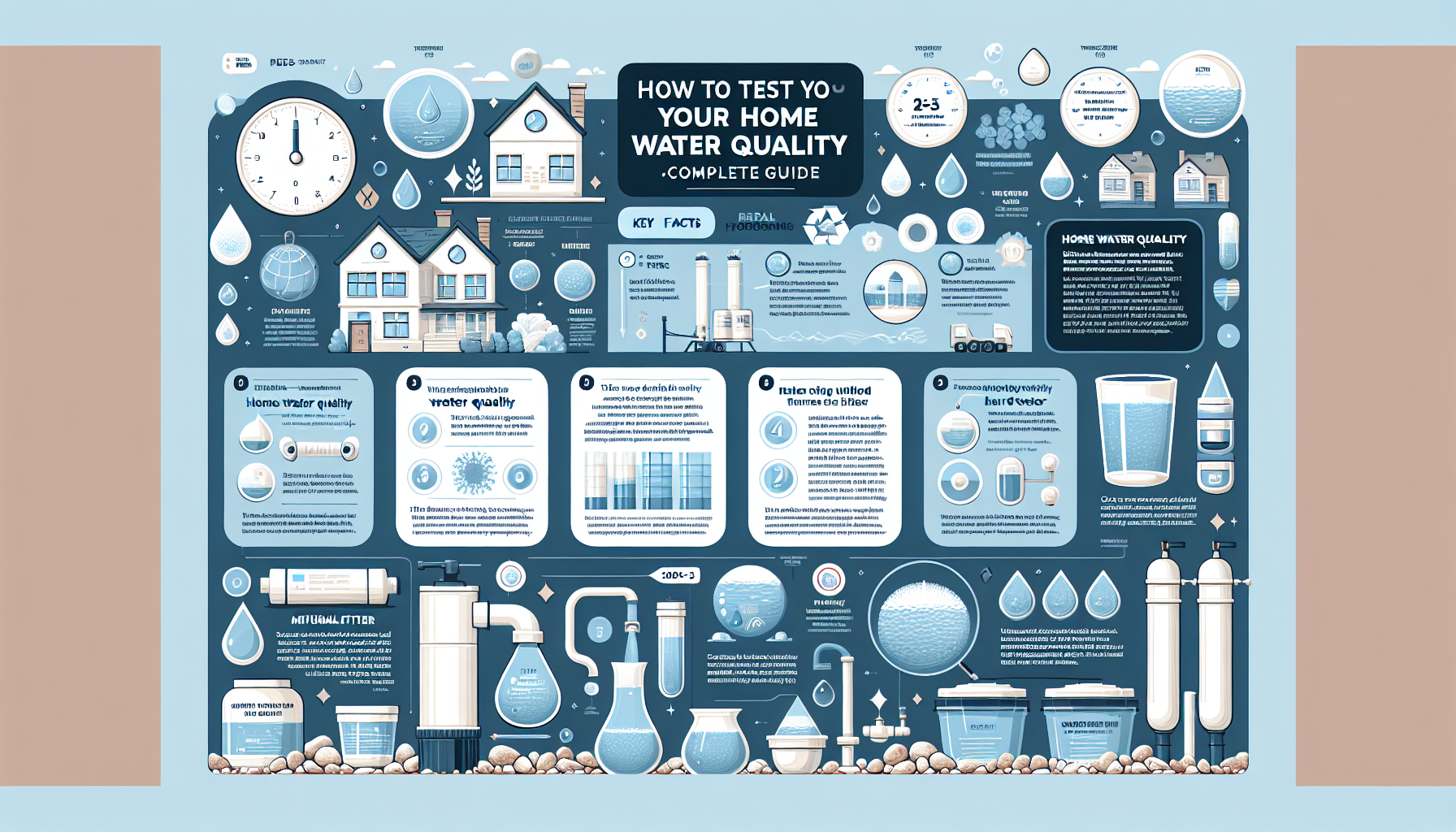 test home water quality infographic