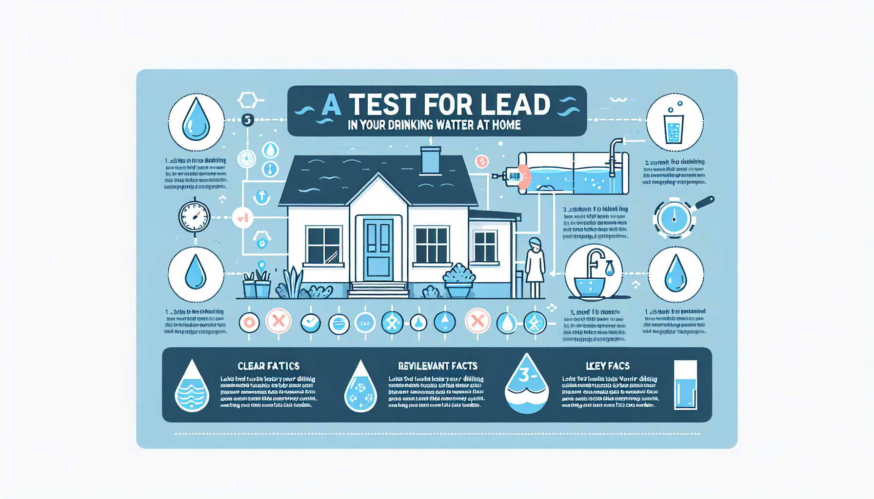 test for lead in drinking water infographic