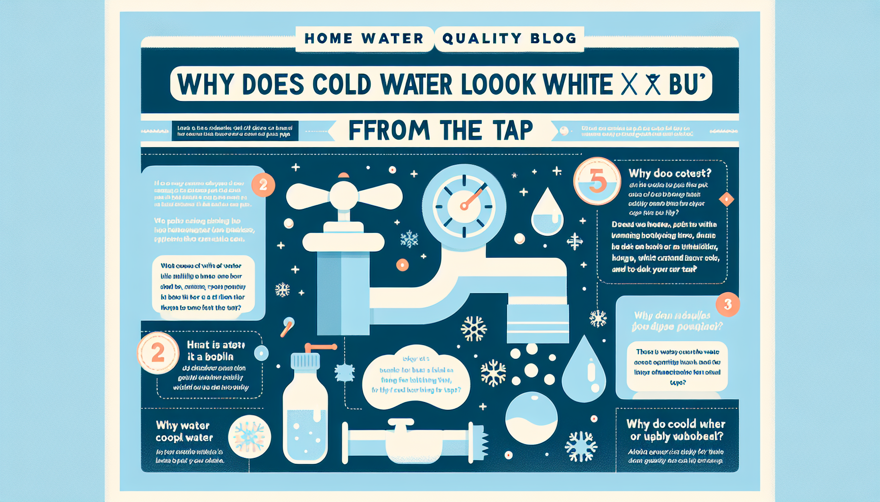 cold water looks white from tap infographic