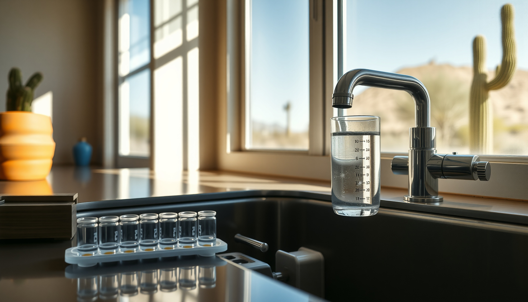 Tap Water Quality in Arizona and Nevada: Hard Water and Arsenic