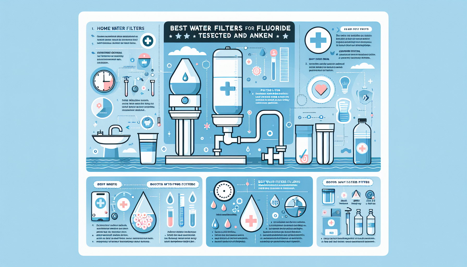 water filters for fluoride removal infographic