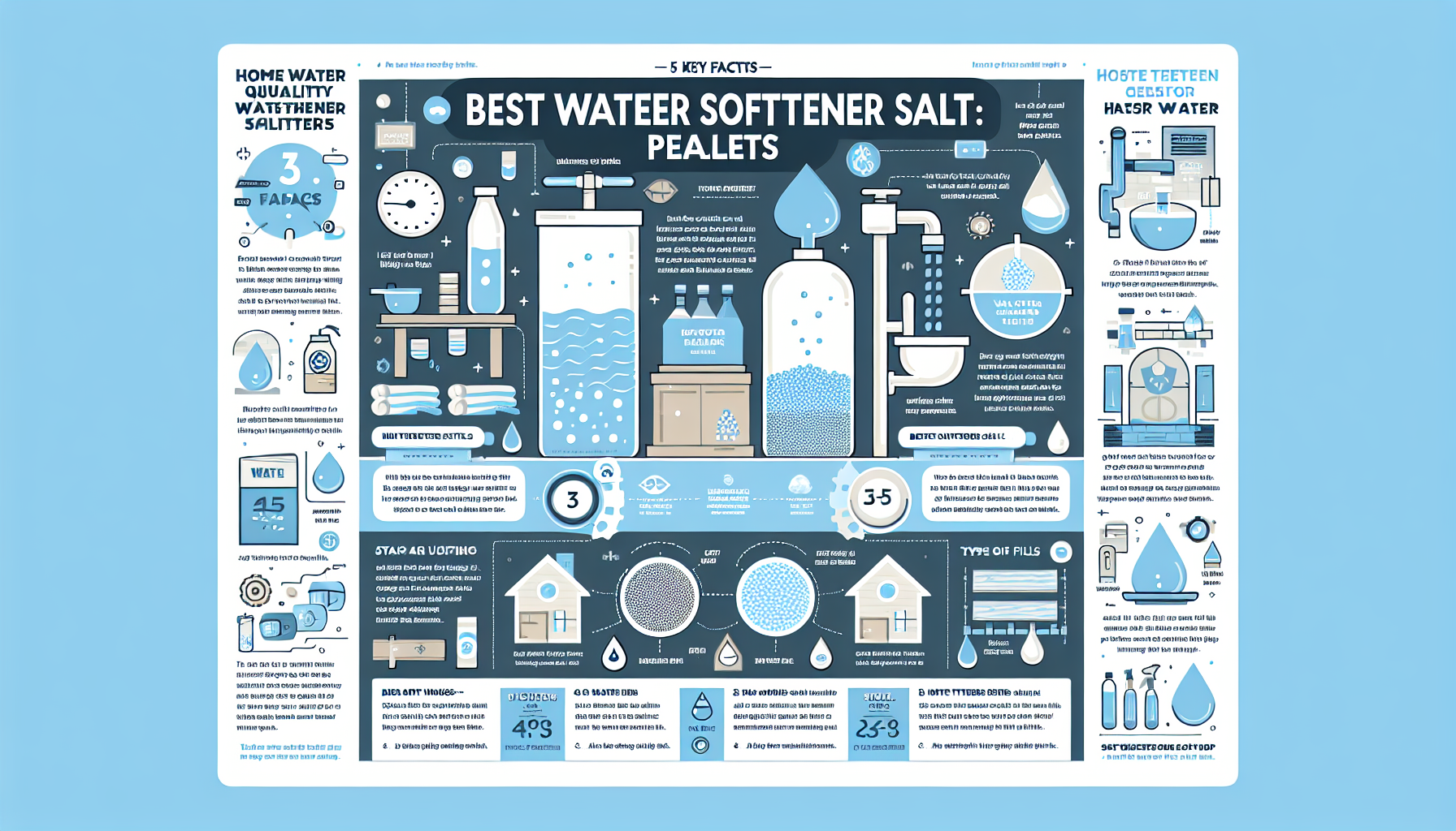 best water softener salt pellets infographic