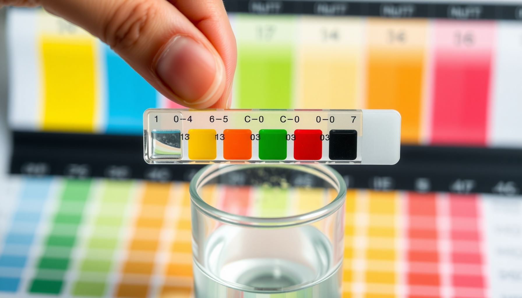 water test kits for well water close-up view