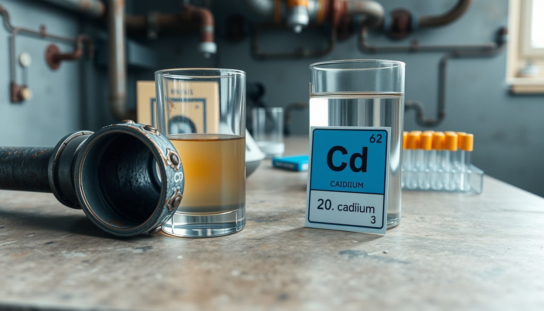 Cadmium in Drinking Water: Sources and Health Risks