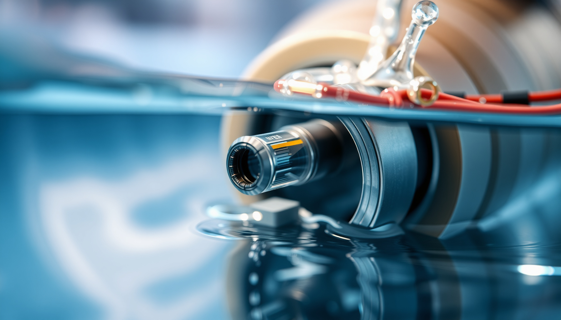continuous water quality monitors for smart homes close-up view