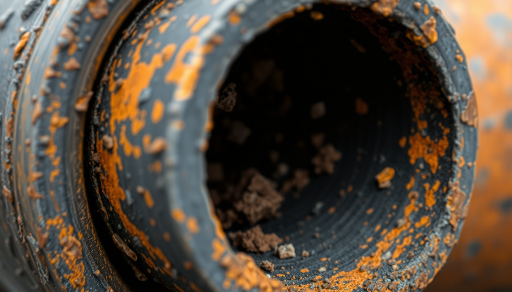 is tap water safe in Flint close-up view