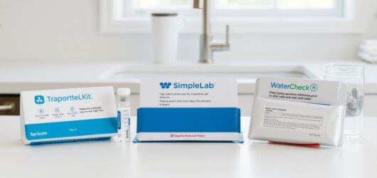 Tap Score vs SimpleLab vs WaterCheck: Mail-In Water Test Comparison