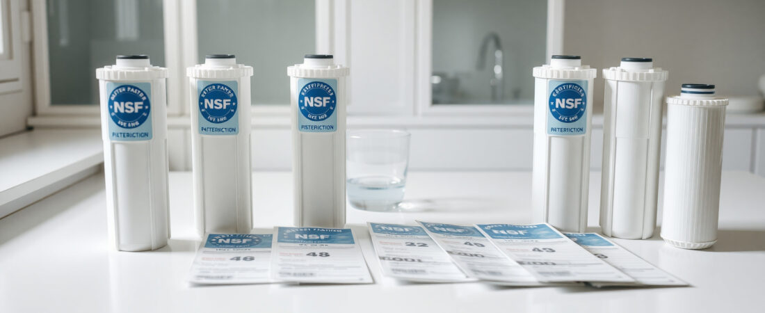 NSF Certification for Water Filters: What the Numbers Actually Mean