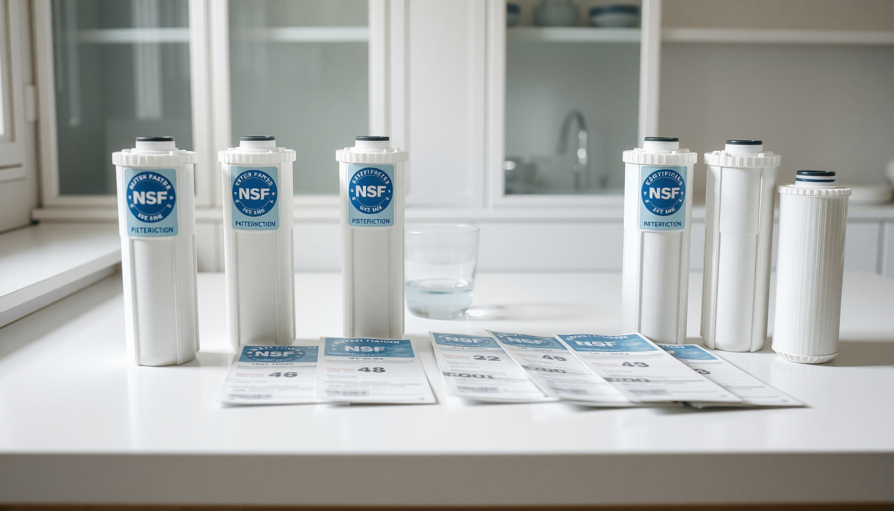 NSF Certification for Water Filters: What the Numbers Actually Mean