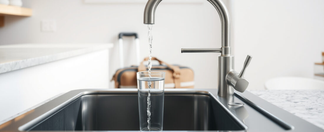 How Long to Run Tap Water Before Drinking After Vacation