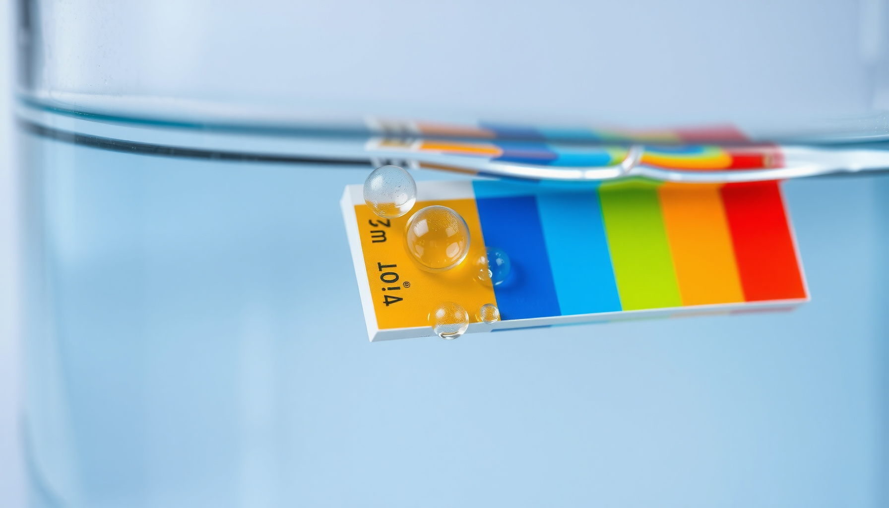 tap water quality in California close-up view
