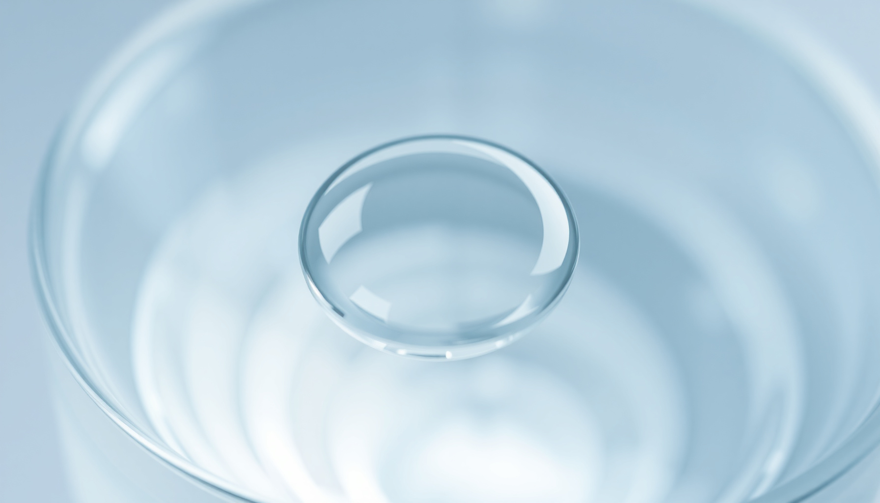 tap water safe for rinsing contact lenses close-up view
