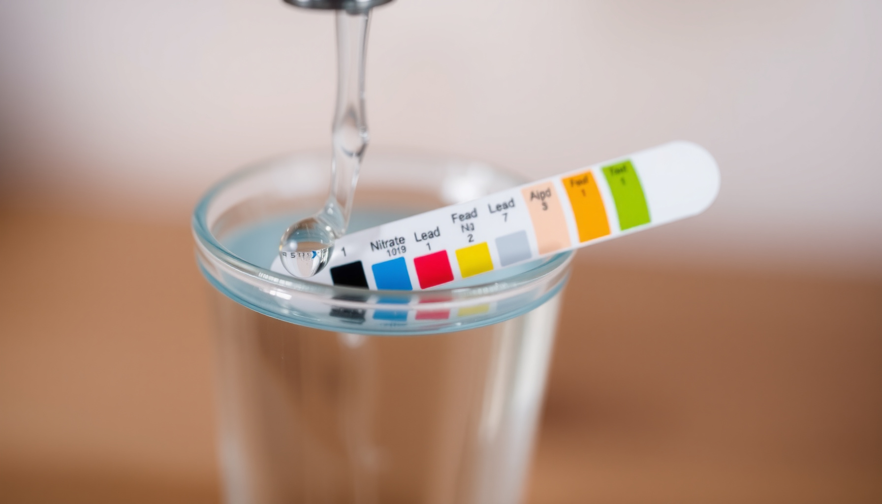 tap water safety during pregnancy close-up view