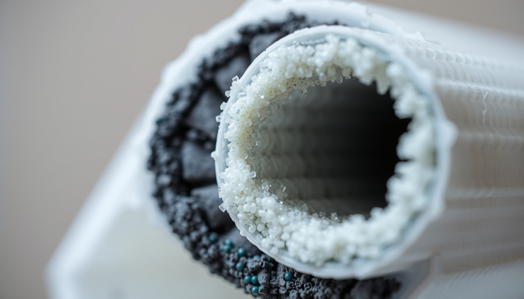 water filter for sensitive skin and eczema close-up view