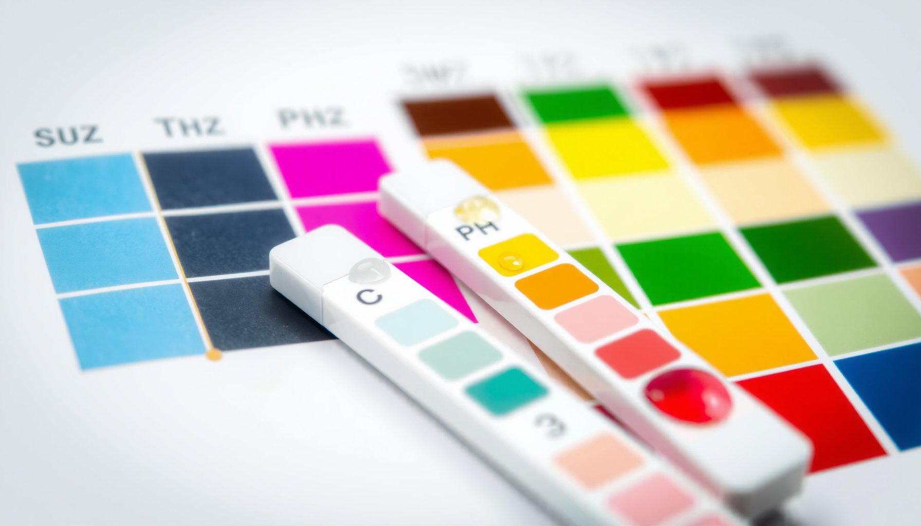 alkalinity in water vs pH close-up view
