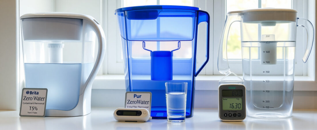 Brita vs PUR vs ZeroWater: Which Removes the Most Contaminants by the Numbers