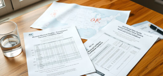 How to Compare Water Quality Reports Between Cities