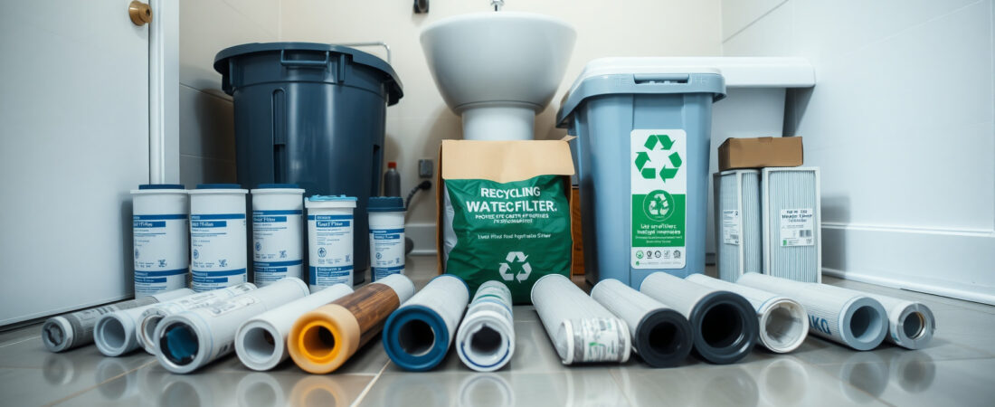 How to Dispose of Old Water Filters Safely