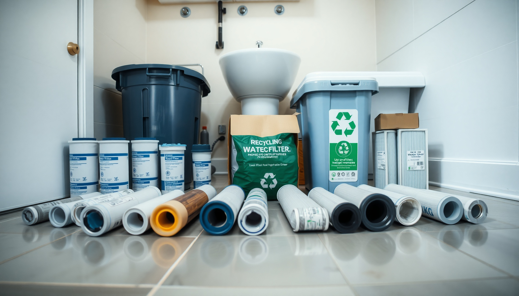 How to Dispose of Old Water Filters Safely