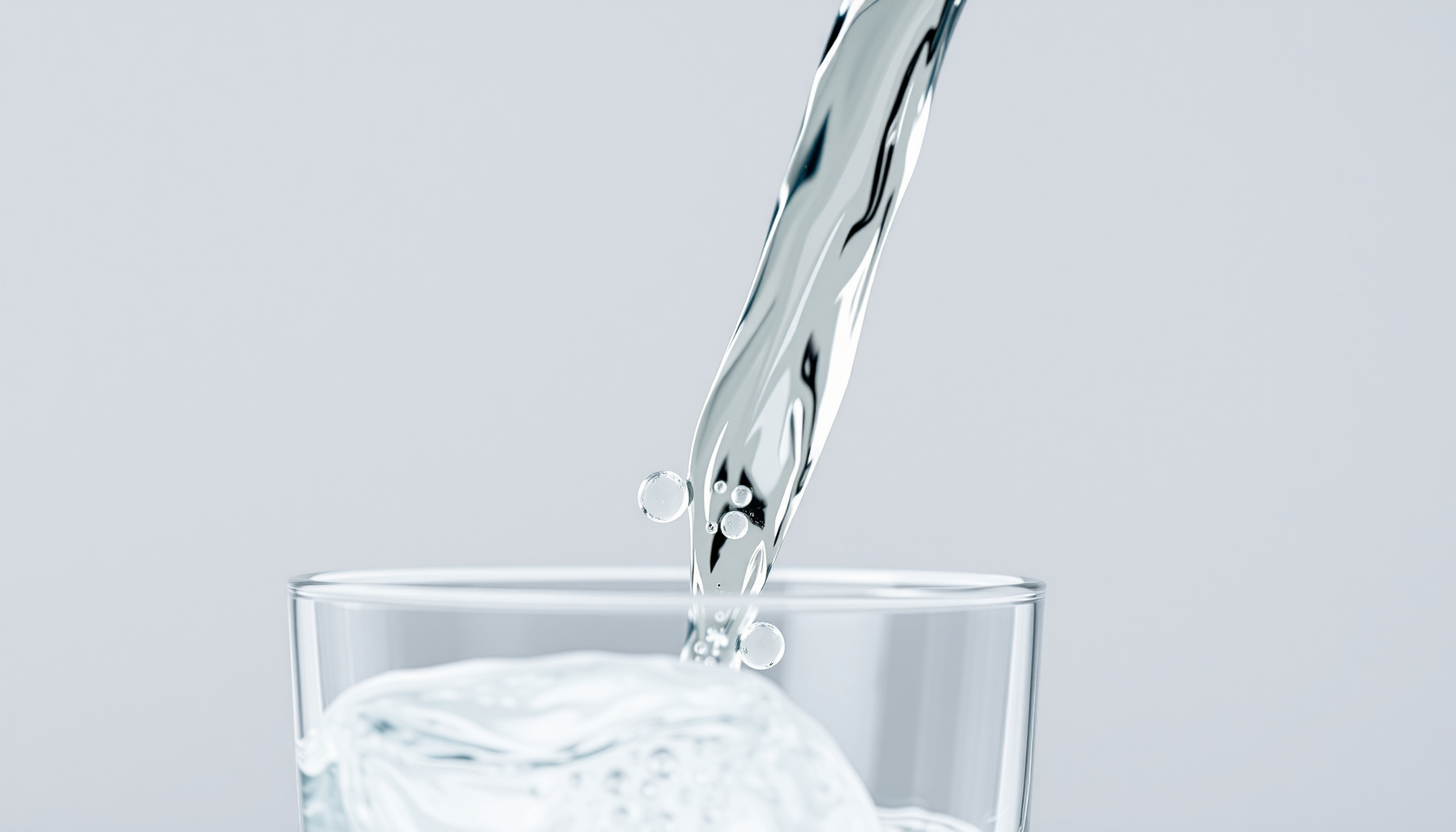 distilled water safe to drink every day close-up view