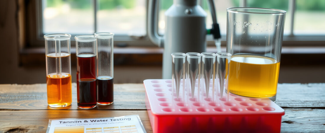How to Test for Tannins in Well Water