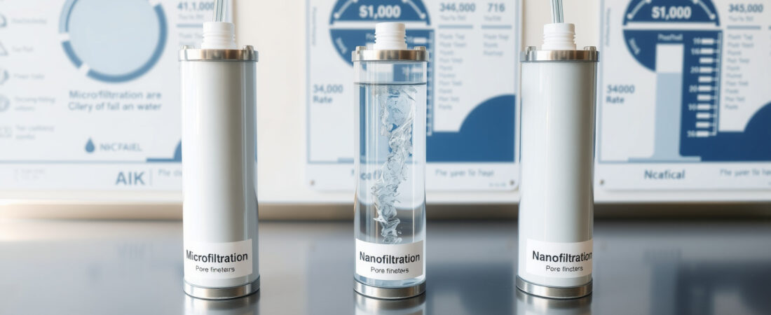 Ultrafiltration vs Microfiltration vs Nanofiltration: Key Differences Explained
