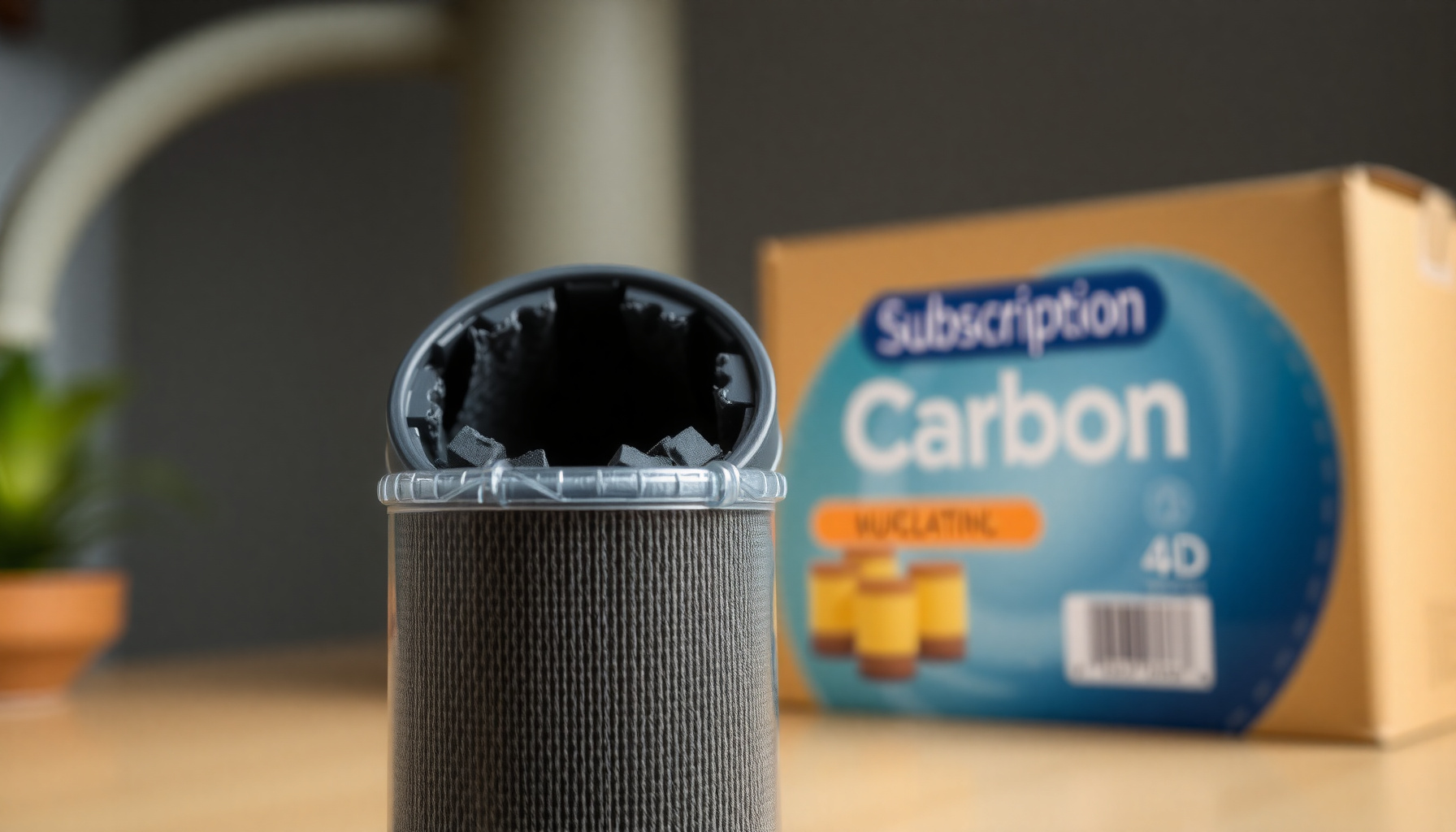 water filter subscription services close-up view