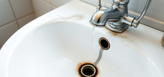 Why Does My Water Leave Gray Stains on Fixtures?