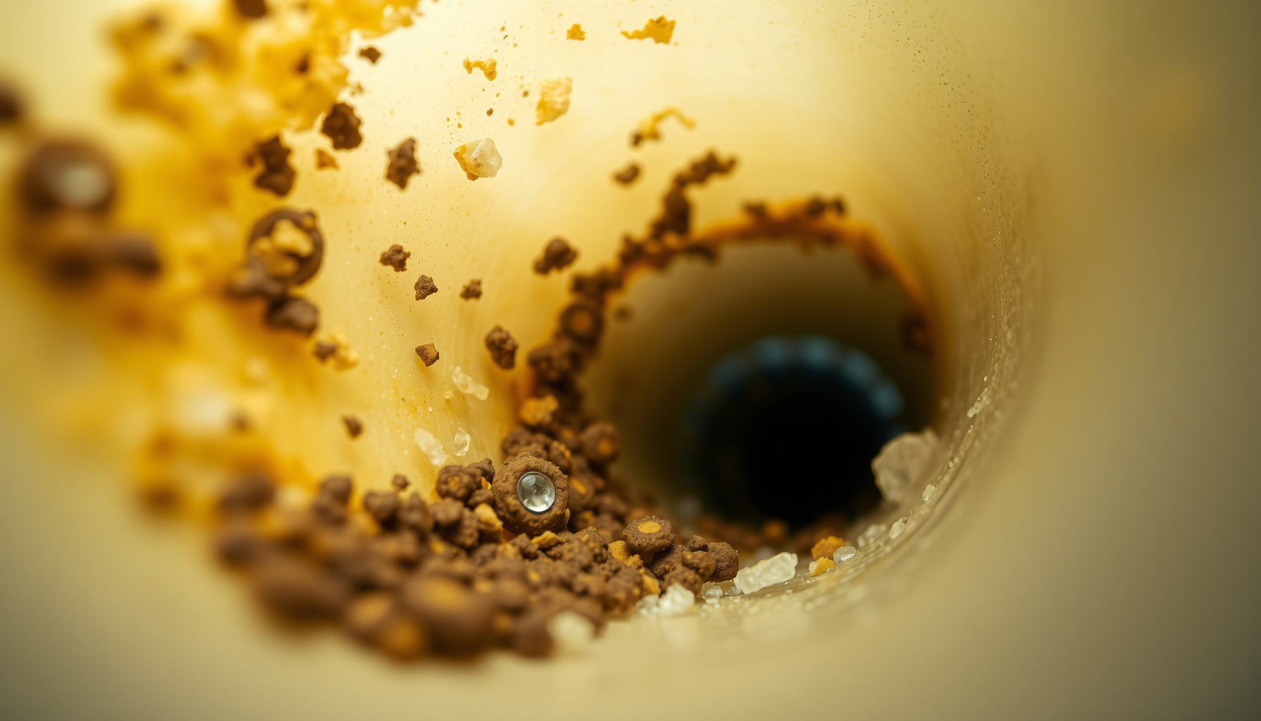 water softener smell like rotten eggs close-up view