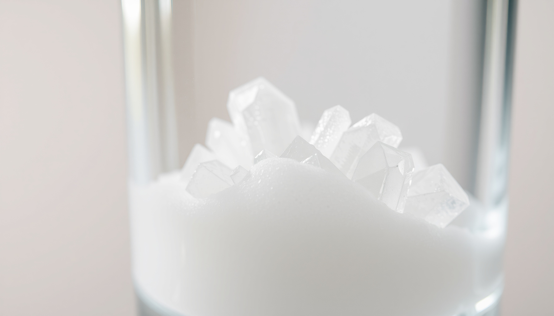 why does my water taste salty close-up view