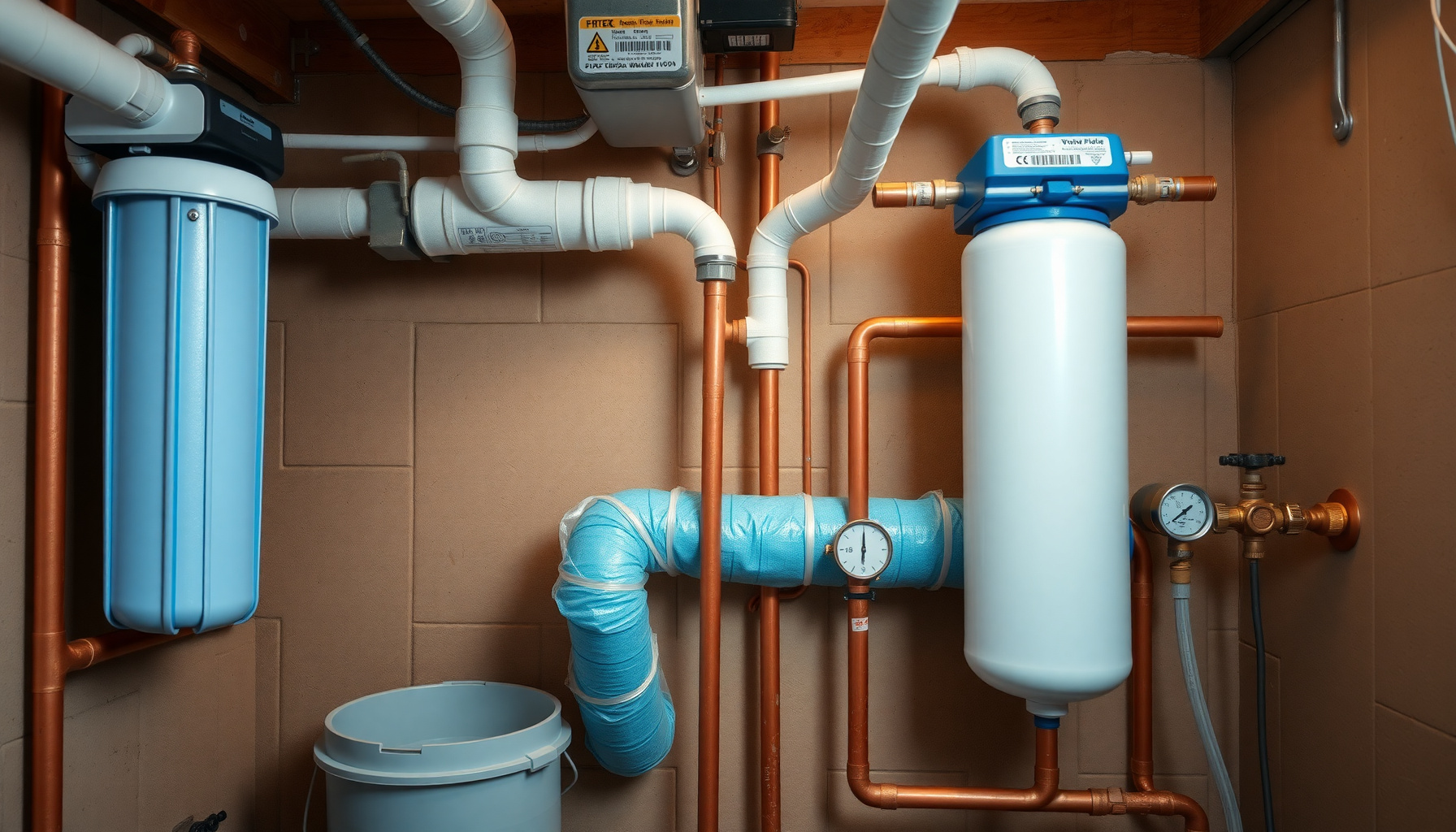 How to Winterize a Whole House Water Filter System