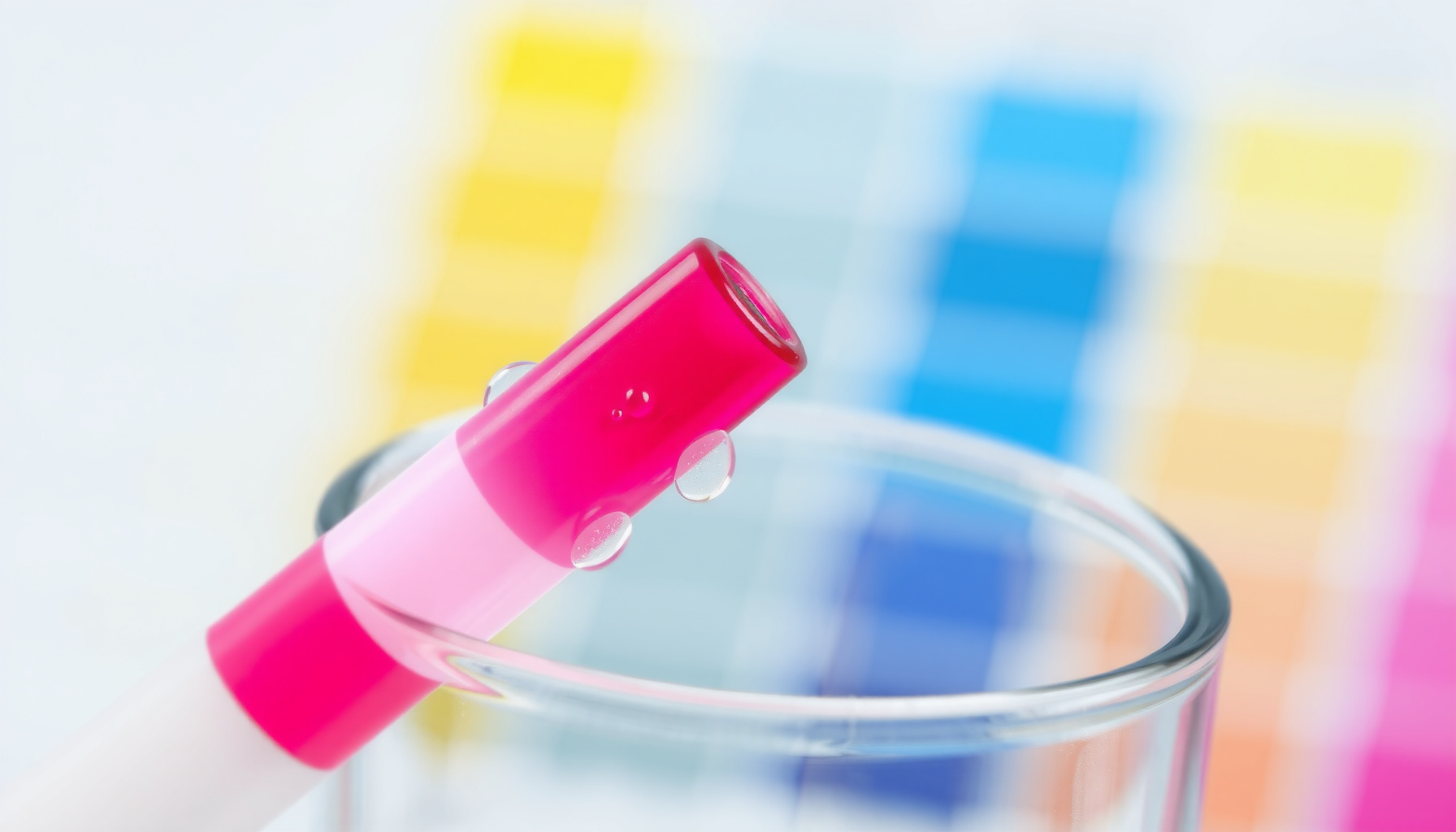 high nitrates in water close-up view
