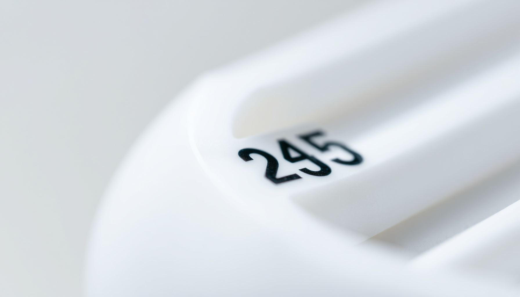 water filter cartridge date code close-up view