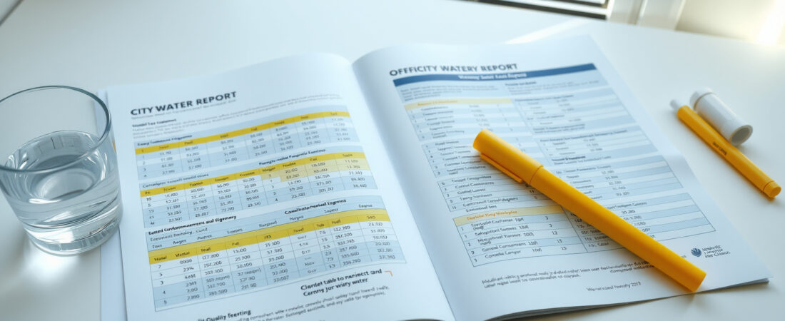 How to Read a City Water Quality Report: The Numbers That Actually Matter