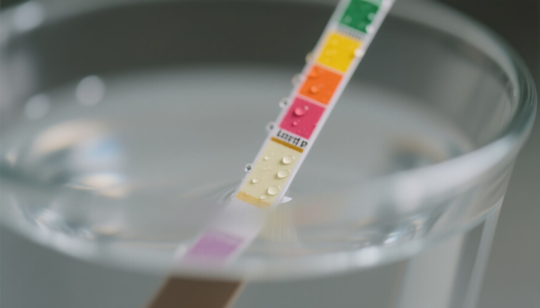 tap water quality in Illinois close-up view