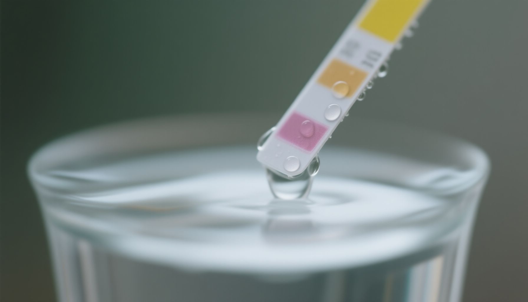 tap water quality in Michigan close-up view