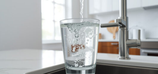 Water Has White Flakes Coming Out of Faucet: What Are They?