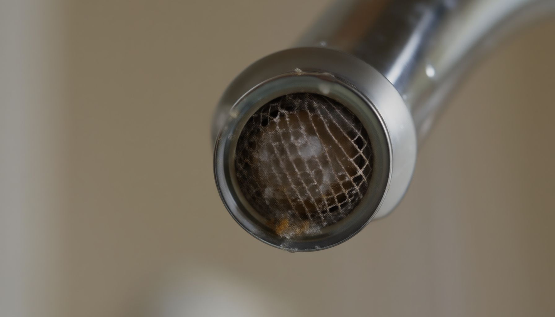 Austin tap water quality close-up view
