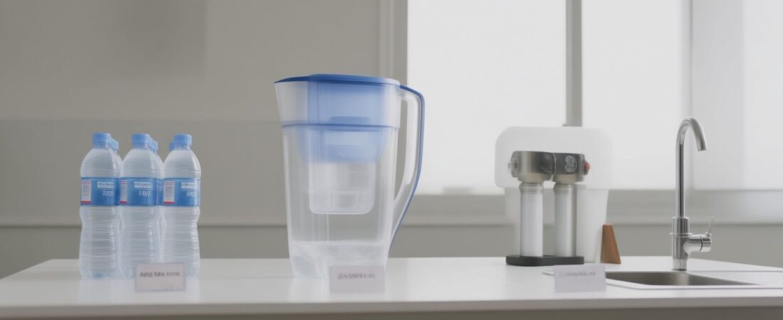 Bottled Water vs Filter Pitcher vs RO System: 5-Year Cost Comparison