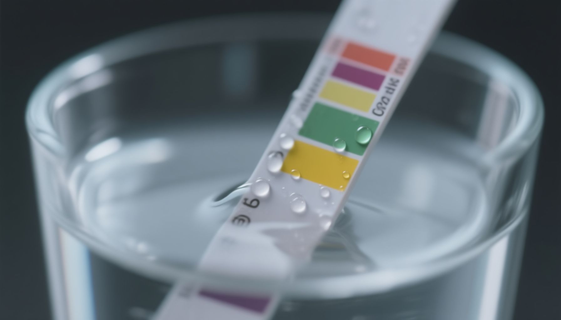 Massachusetts tap water quality close-up view