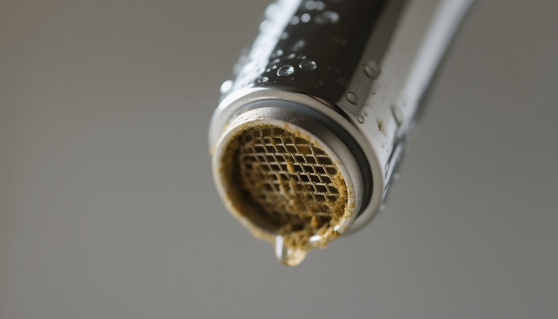 Nashville tap water quality close-up view