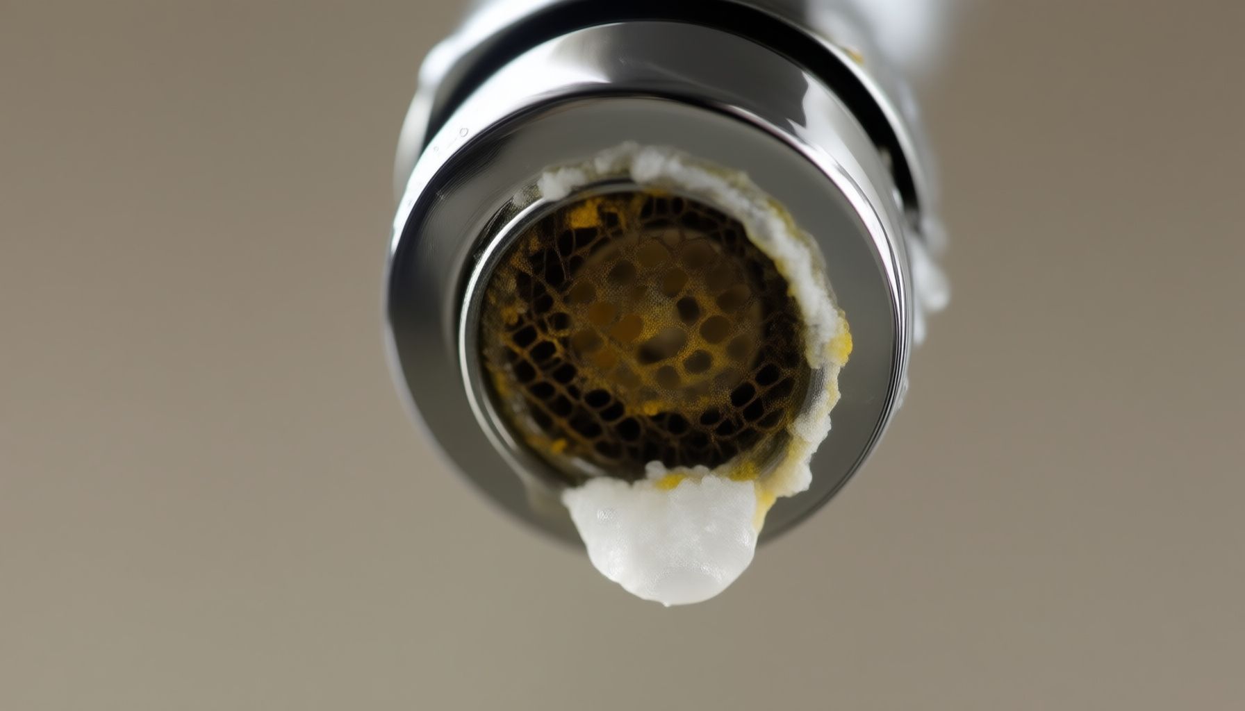 San Antonio tap water quality close-up view