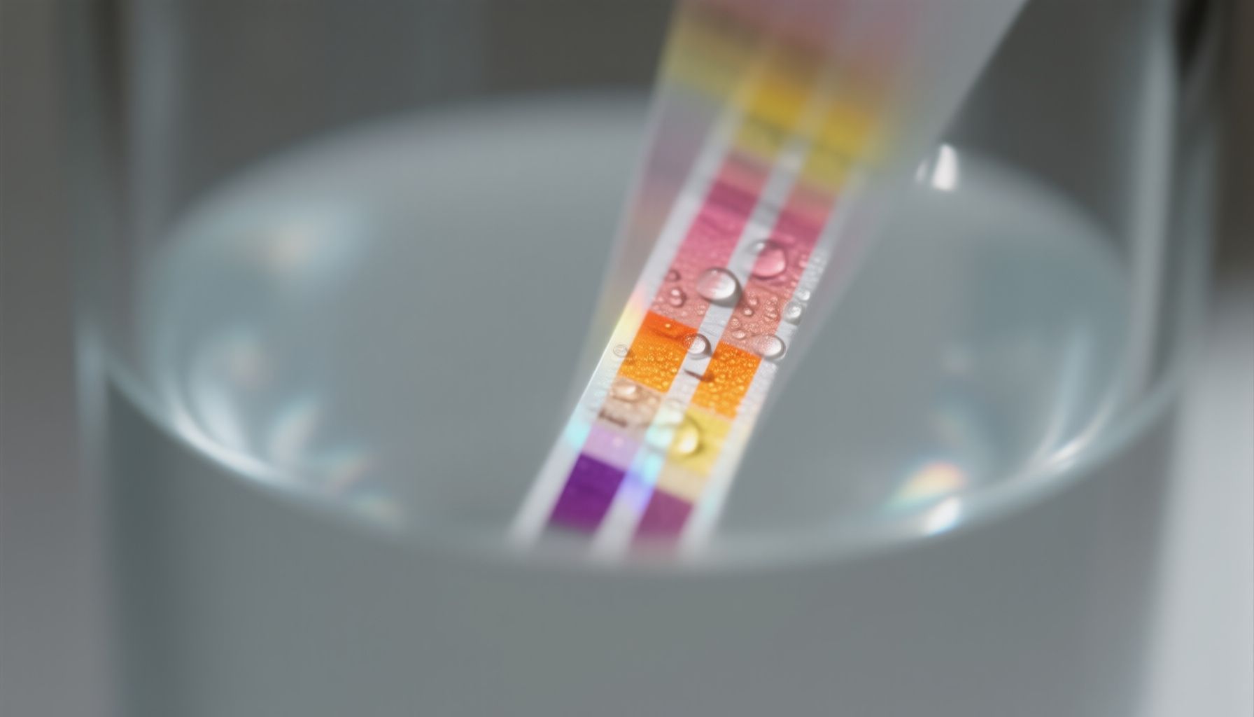 San Francisco tap water quality close-up view