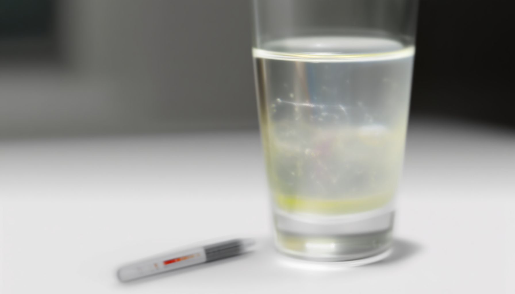 Memphis tap water quality close-up view