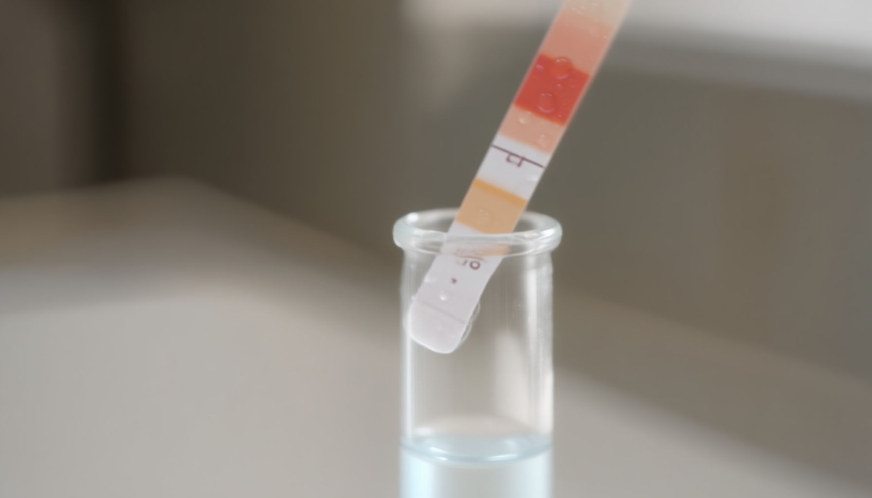 Indiana tap water quality close-up view